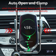 Load image into Gallery viewer, Wireless car Charger Holder